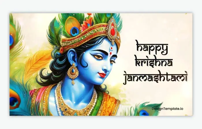 Happy Krishna Janmashtami 3D Slideshow